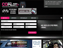 Tablet Screenshot of copilot.fr